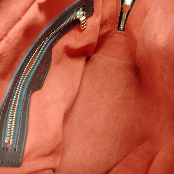 Louis Vuitton LV Hand Bag Triana Brown Damier 597-081325 - Picture 7 of 9